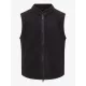 Mens Fleece Gilet Black