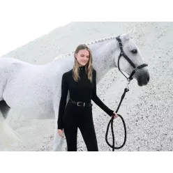 Patent Leather Headcollar Black