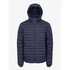 Mens Hooded Puffer Jacket Navy