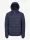 Mens Hooded Puffer Jacket Navy
