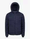 Mens Hooded Puffer Jacket Navy