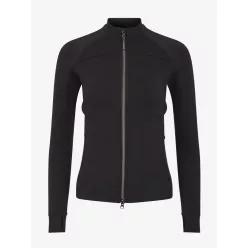 Aspen Brushed Zip Through Jacket Black