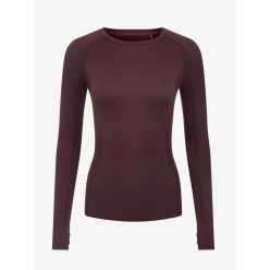 Britney Seamless Long Sleeve Top Damson