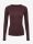 Britney Seamless Long Sleeve Top Damson