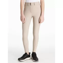 Young Rider Izzy Knee Grip Breeches Almond