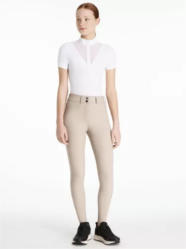 Young Rider Izzy Knee Grip Breeches Almond