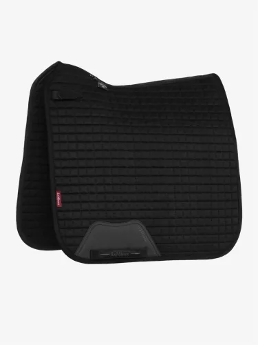 Suede Dressage Square Black