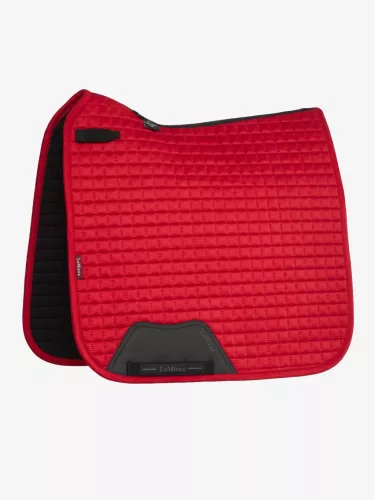 Suede Dressage Square Chilli