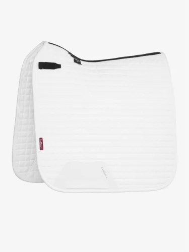 Suede Dressage Square White