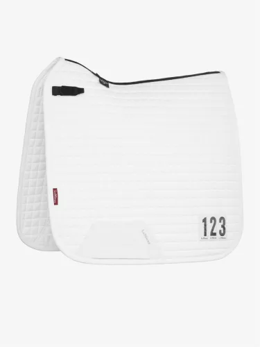Cotton Dressage Competition Square White