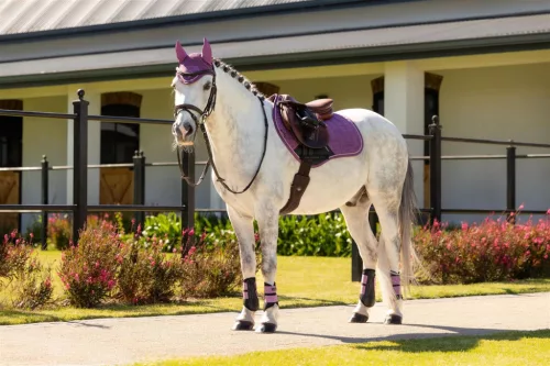 Mini Suede Close Contact Square Mallow