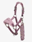 Mini Vogue Headcollar & Leadrope Mallow