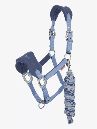 Vogue Headcollar & Leadrope Powder Blue