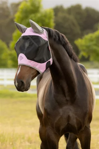 Visor-Tek Half Fly Mask Fondant