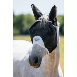 LeMieux 360 Vision Half Fly Mask Grey - X-Small