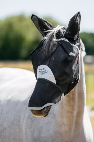 360 Vision Full Fly Mask Grey