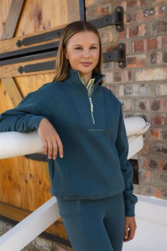 Young Rider Vianne Quarter Zip Jungle