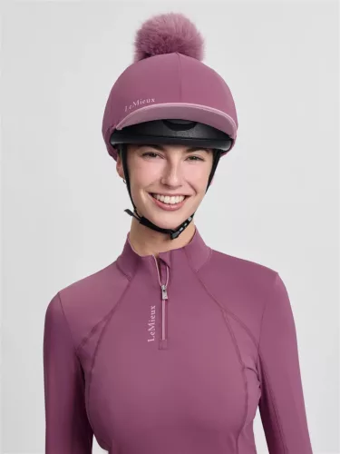 Classique Pom Hat Silk Mallow