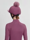 Classique Pom Hat Silk Mallow