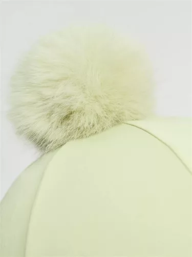 Classique Pom Hat Silk Macaron