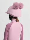 Mini Double Pom Hat Silk Fondant