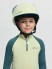 Mini Double Pom Hat Silk Macaron