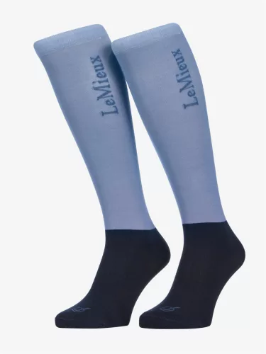 Competition Socks 2 Pack Powder Blue