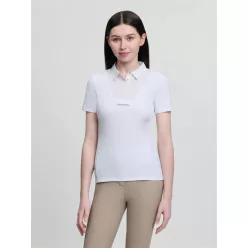 Junior Short Sleeve Primrose Show Shirt White