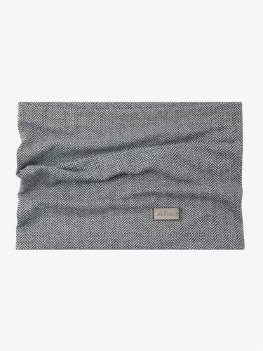 Aspen Herringbone Snood Black