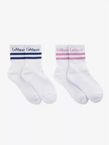 Crew Sock 2 Pack Shadow/Fondant