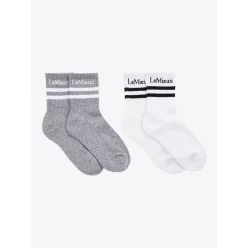 Crew Socks 2 Pack White