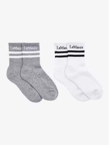Crew Socks 2 Pack White