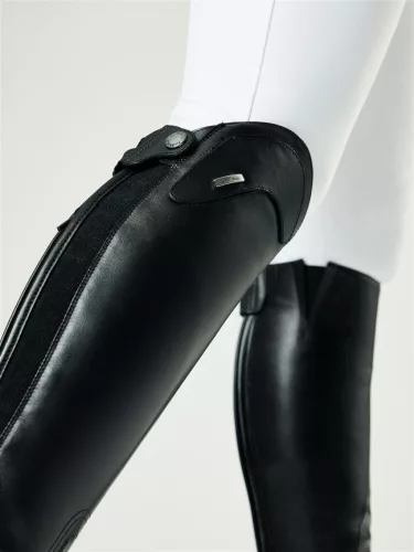 Junior Interchangeable Riding Boot Tall Black