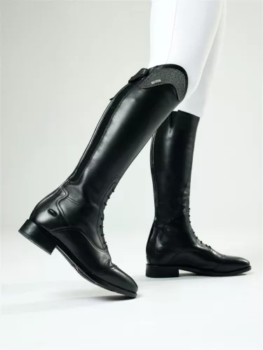 Junior Interchangeable Riding Boot Tall Black