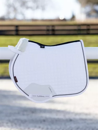 Junior Pro Saddle Pad White