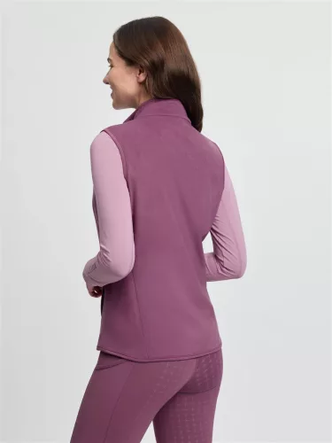 Roberta Fleece Gilet Mallow