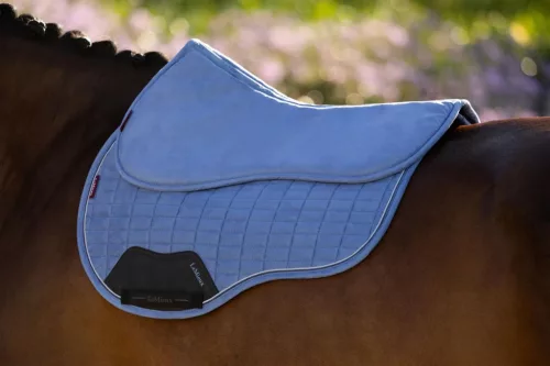 Suede Half Pad Powder Blue