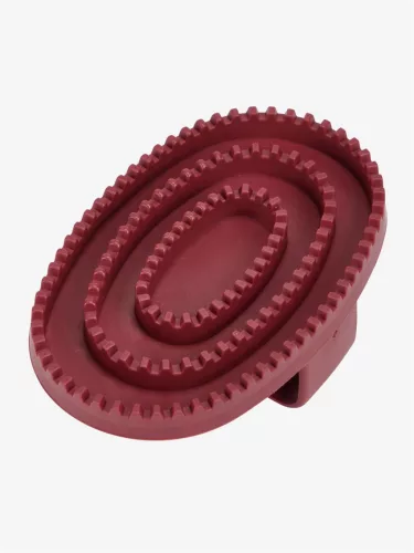 Rubber Curry Comb Red