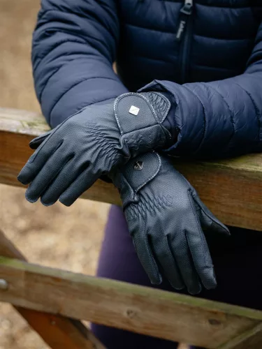 Classic Riding Gloves Navy