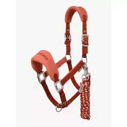 LeMieux Vogue Headcollar & Leadrope Russet, Cob