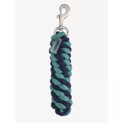LeMieux Polycotton Leadrope Aloe/Navy, One Size