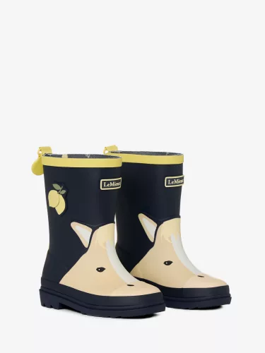 LeMieux Splash Welly Lemon, EU Child 25.5