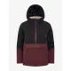 LeMieux Phoebe Half Zip Waterproof Anorak Black/Bramble, EU 38