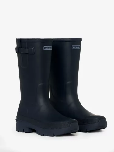 LeMieux Junior Bramshaw Welly Navy, EU Child 32.5