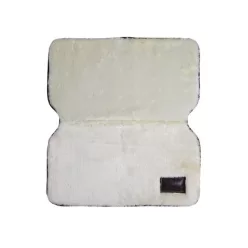 Kentucky Bib Sheepskin szügyvédő - natúr, one size