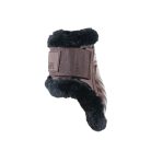 Kentucky Vegan Sheepskin Young Horse bokavédő - barna/fekete, S