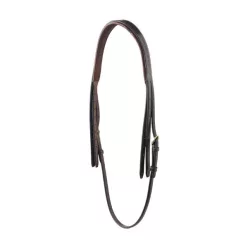   Ikonic anatómiai tarkószíj - sötétbarna, Póni, ezüst csat