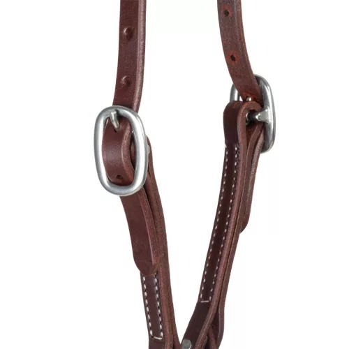 5/8"-os egyfülű ranch fejpánt gyorsváltóval, one size, barna
