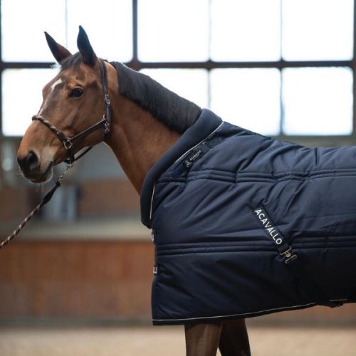 Acavallo istállótakaró 500g - sötétkék, 150 cm