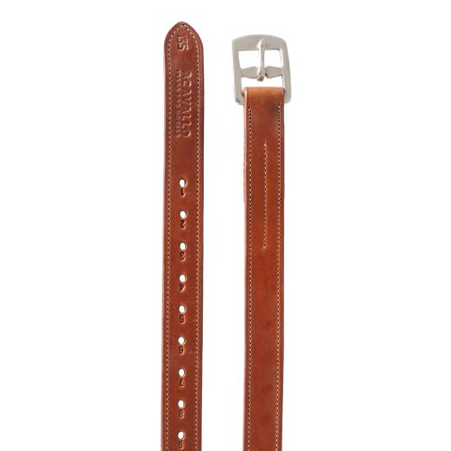 Acavallo Leather Classic kengyelszíj - konyak, 145 cm